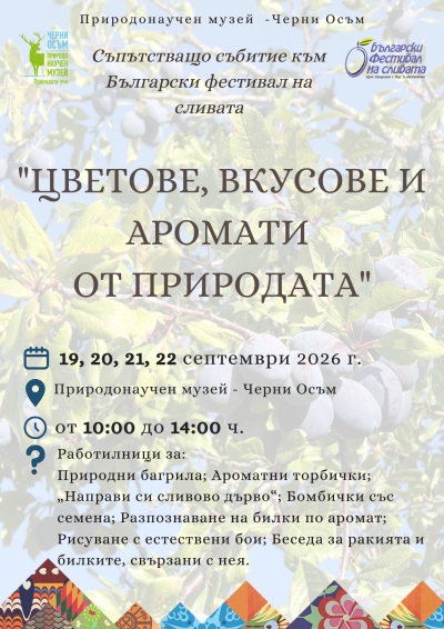 Събития в Природонаучен музей Ч.Осъм
